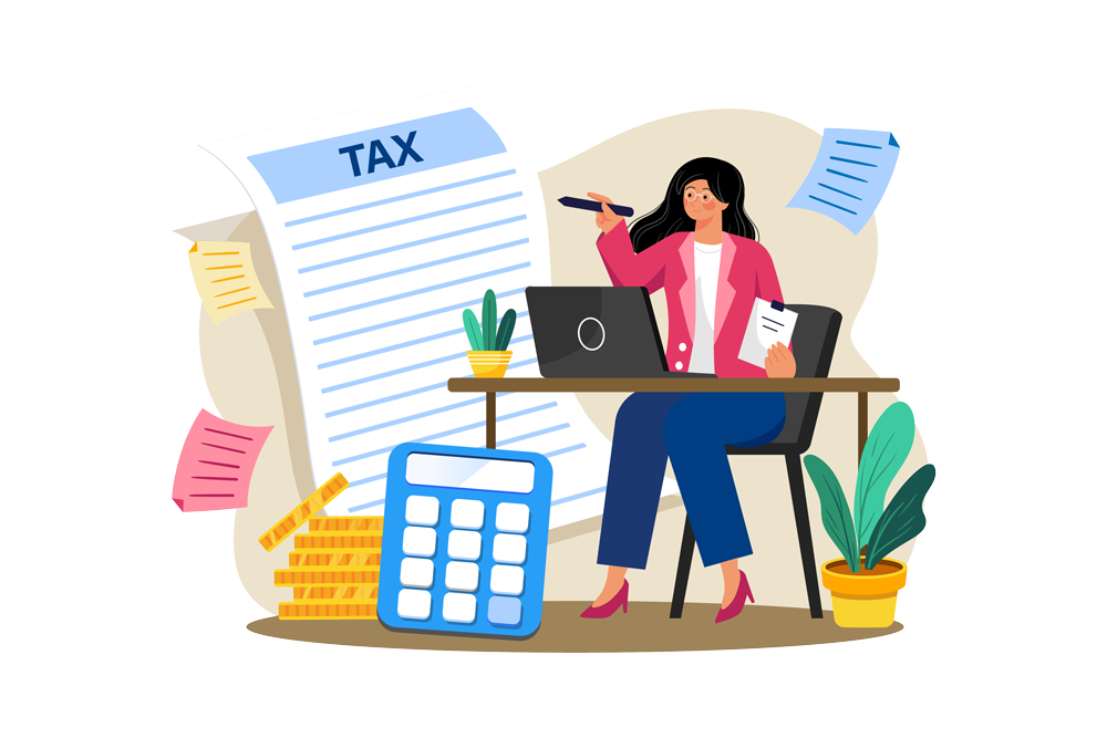 GST Registration Illustration